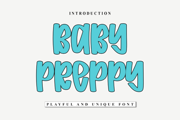 Baby Preppy Font for Modern Web Design