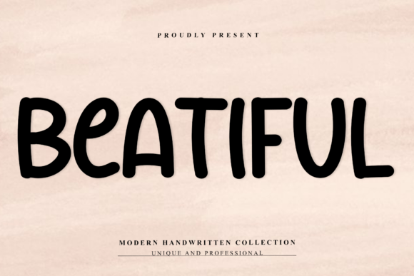 Beatiful: A Modern Handwritten Font for Creative Branding