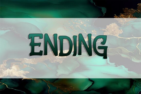 Ending Font for a Polished Brand Look