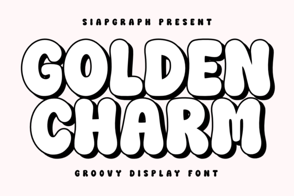 Golden Charm: A Retro Font for Timeless Branding