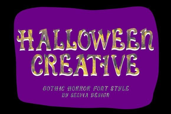 Halloween Creative Font for Bold Branding
