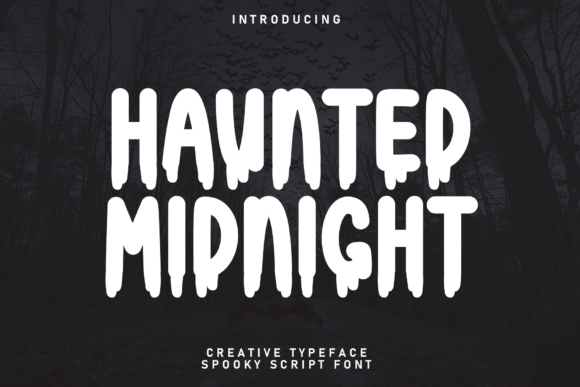 Haunted Midnight: A Display Font That Elevates Branding Efforts