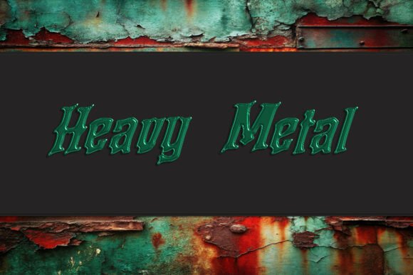Heavy Metal Font for Bold Branding and Eye-Catching Designs