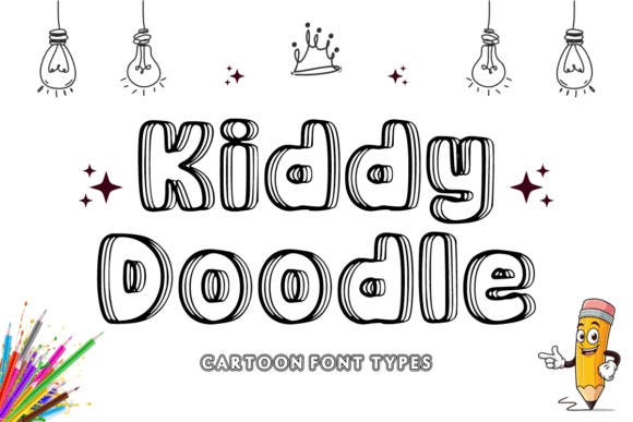 Kiddy Doodle: A Hand-Sketched Font for Editorial Elegance