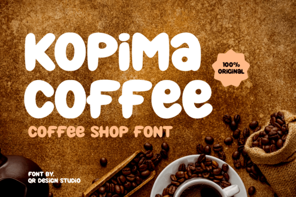 Kopima Coffee Font for Professional Branding and Creative Projects
