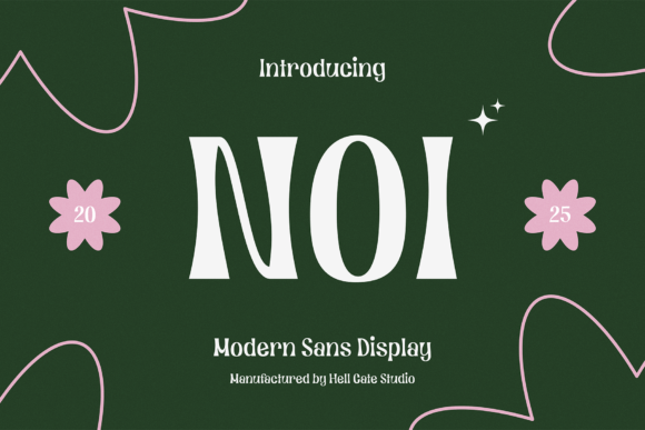 Noi Modern Sans Display for Branding and Design Projects