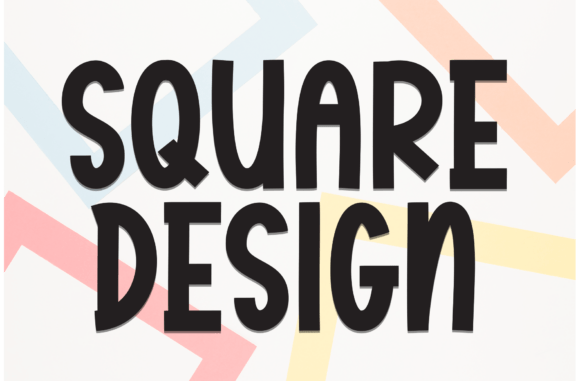 Square Design for Clear, Approachable Campaign Typography